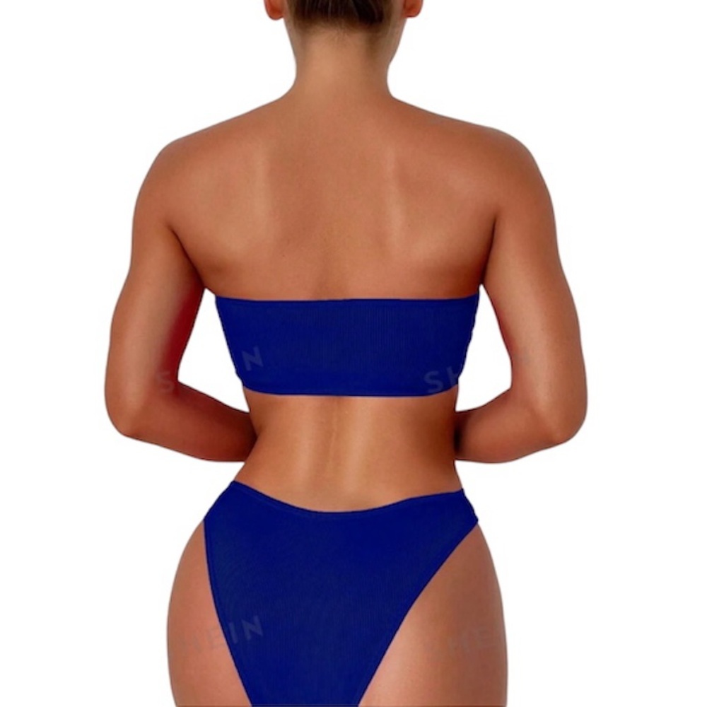 [SHEIN] Strapless Bikini Set NWOT - Picture 2 of 4
